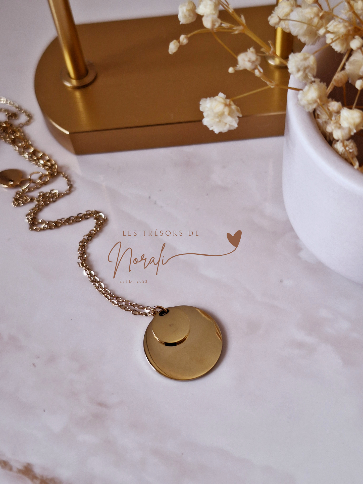Collier PARIS Double Rond