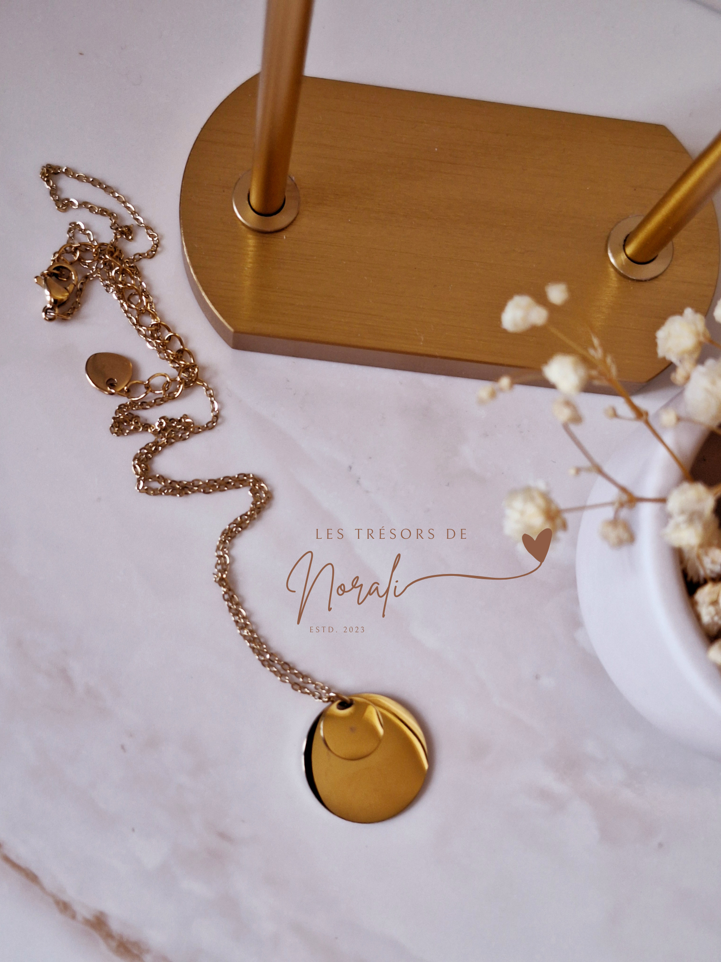 Collier PARIS Double Rond