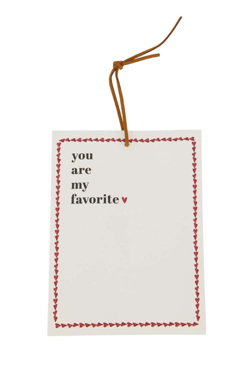 Geurzakje favorite wit/rood