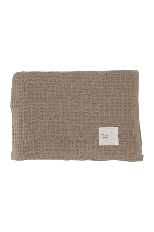 Badhanddoek Zusss. (Taupe / Ecru)