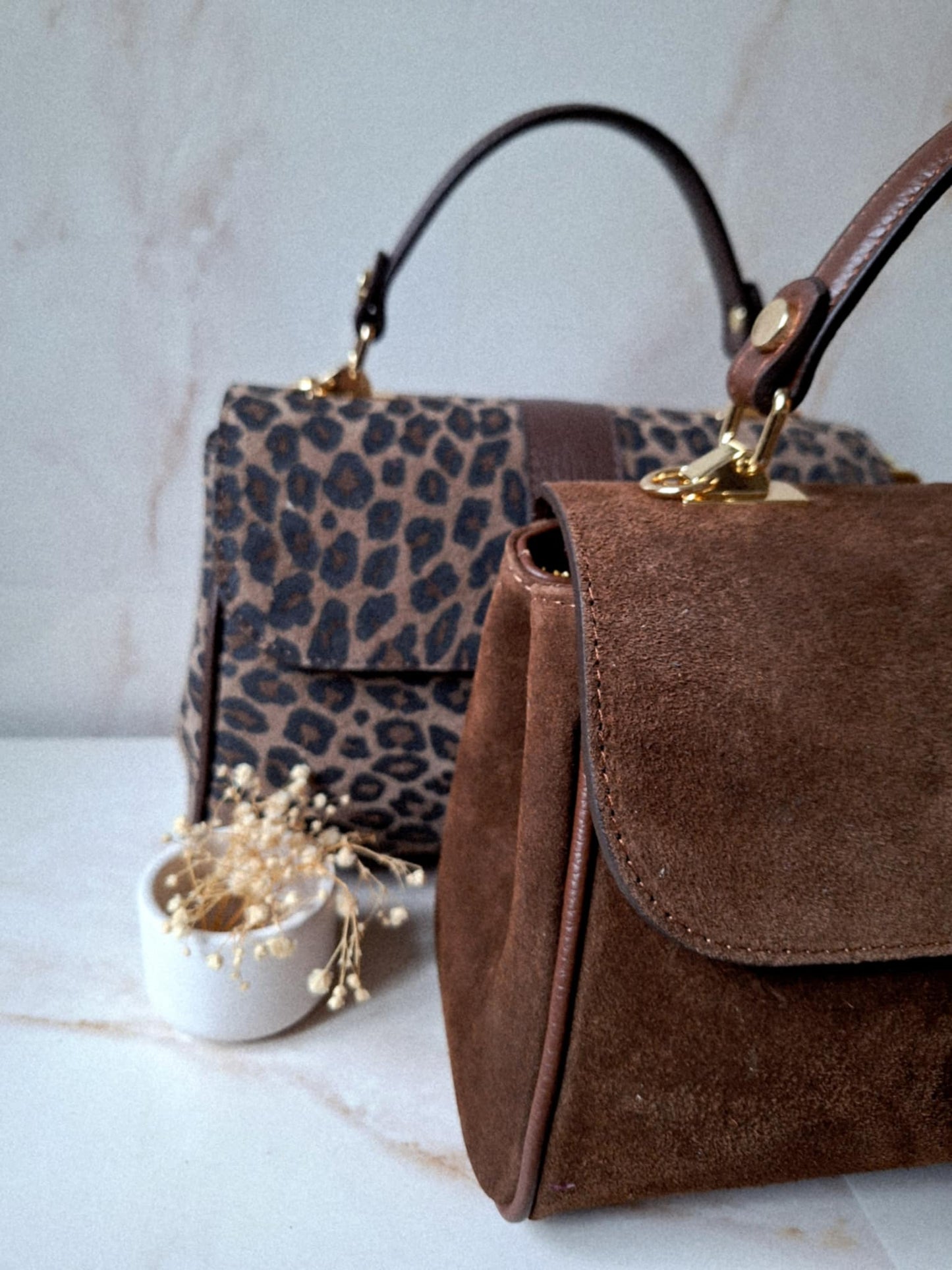 Handbag Leather Fiona (#colors)