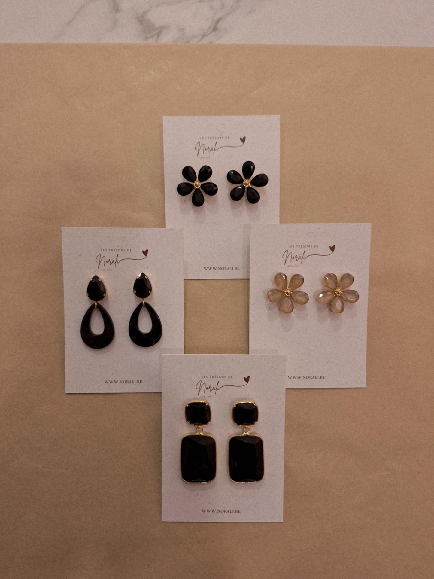 Oorbel Flower L (#Colors)