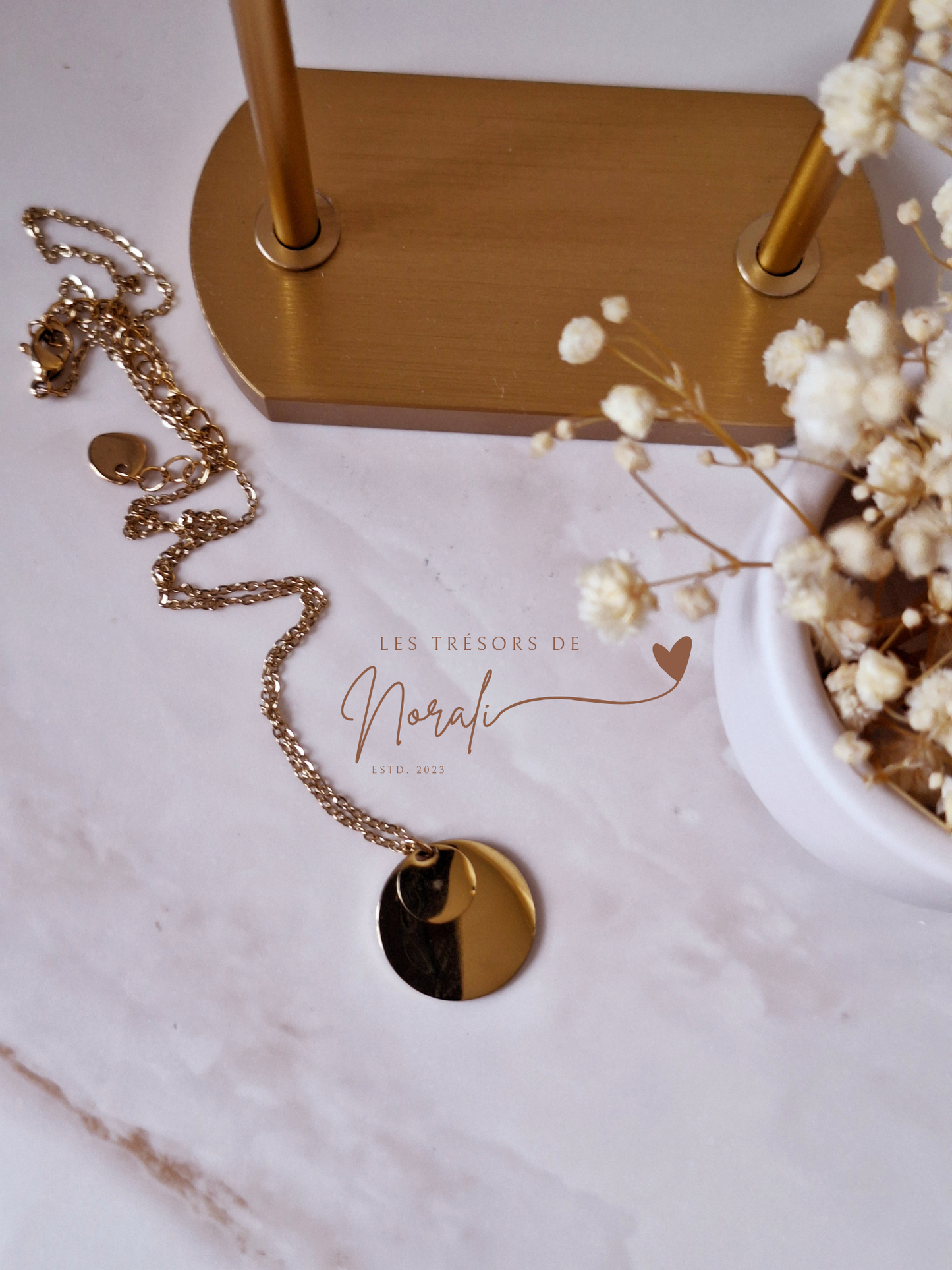 Collier PARIS Double Rond