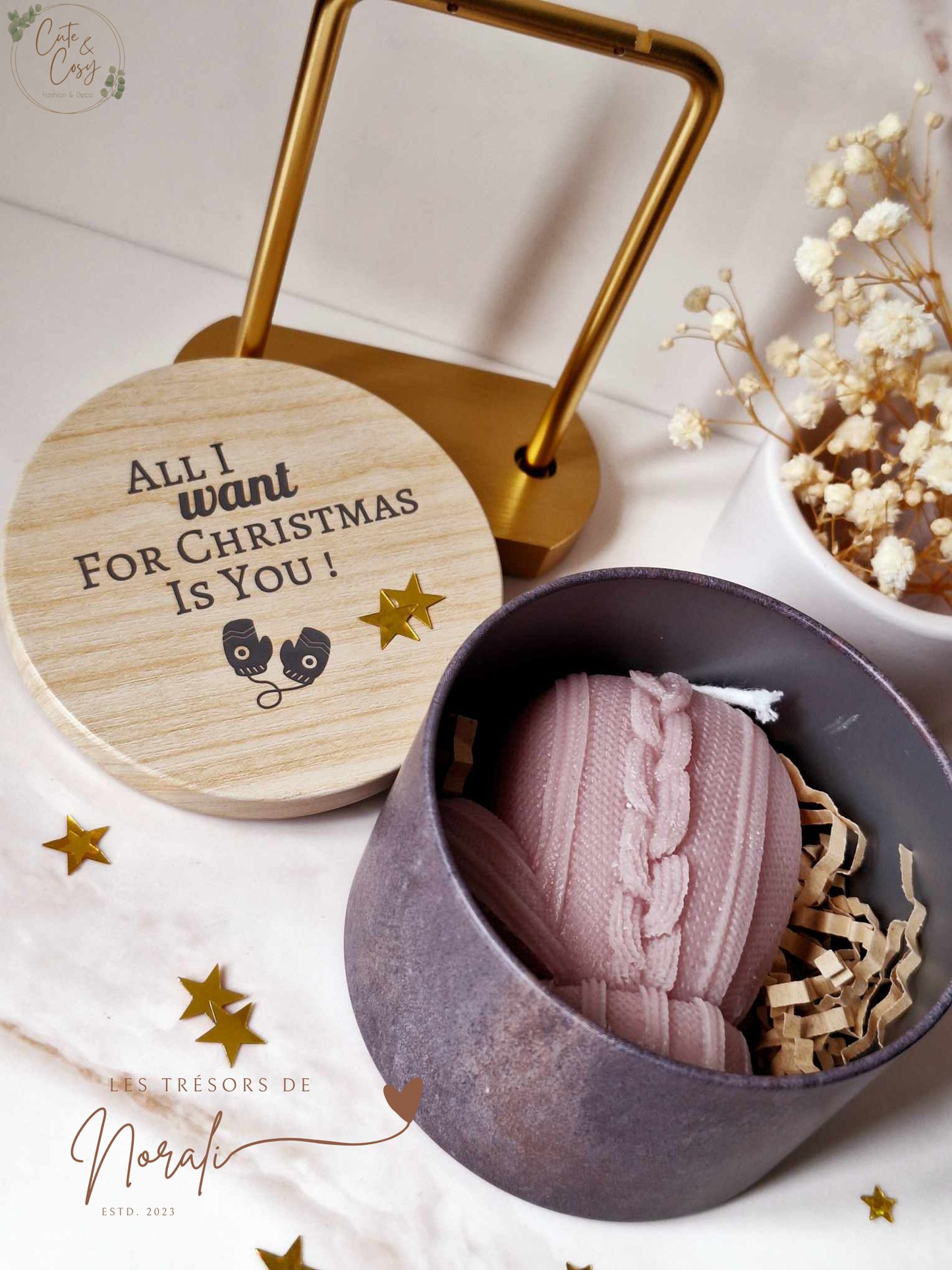 Petite Boîte All I want for Christmas is You ROSE.