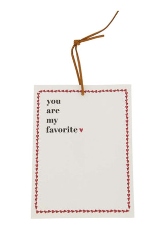 Geurzakje favorite wit/rood