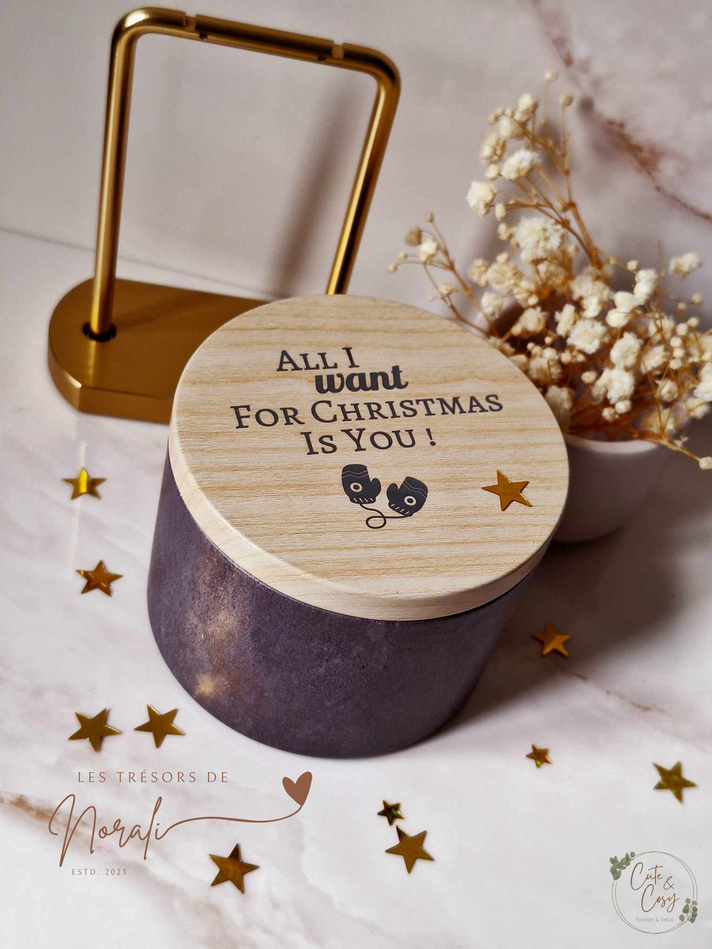 Petite Boîte All I want for Christmas is You ROSE.