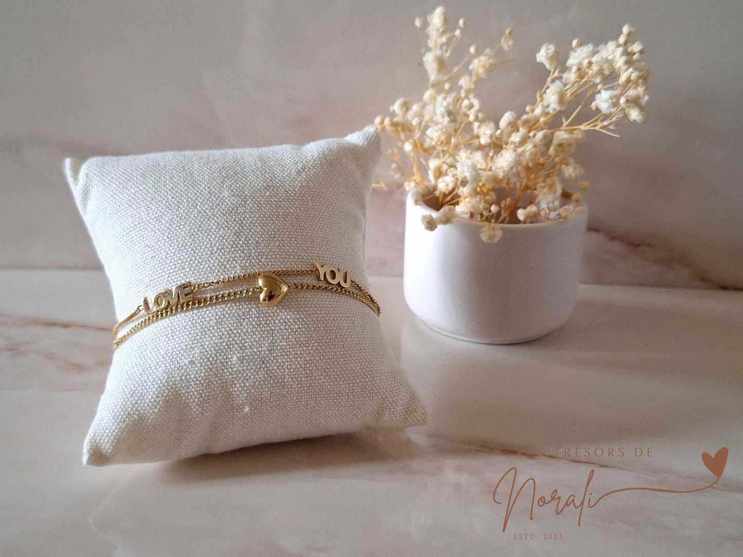 Bracelet MESSAGE Love You