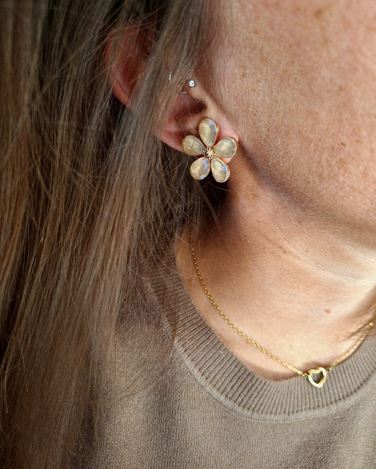 Oorbel Flower L (#Colors)