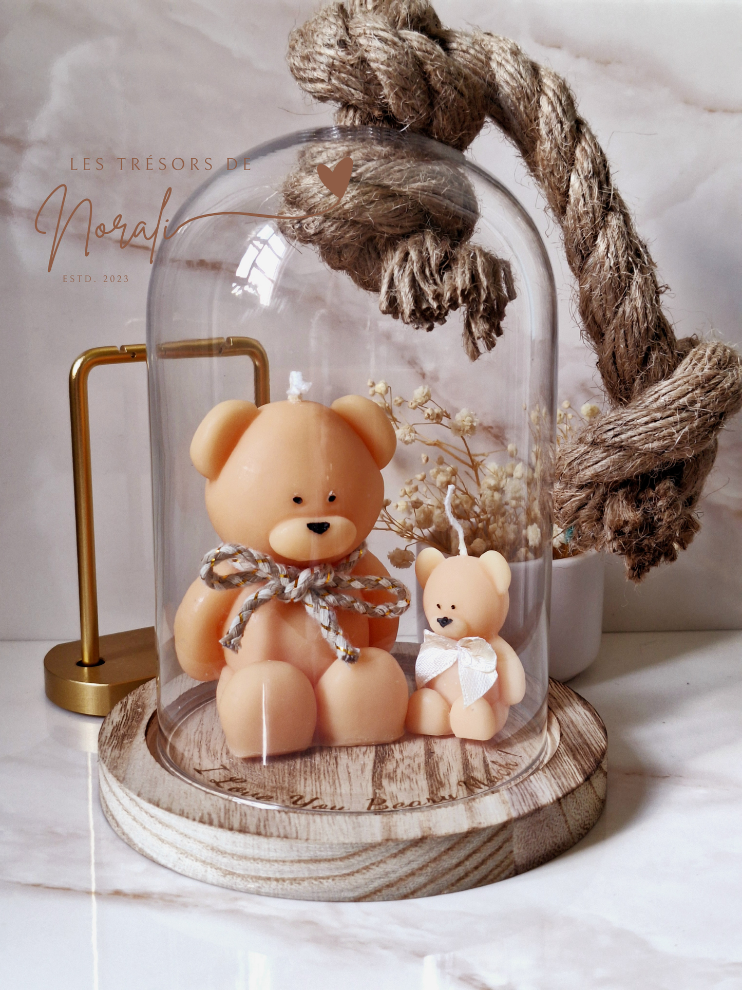 Cloche OURS Duo Peach