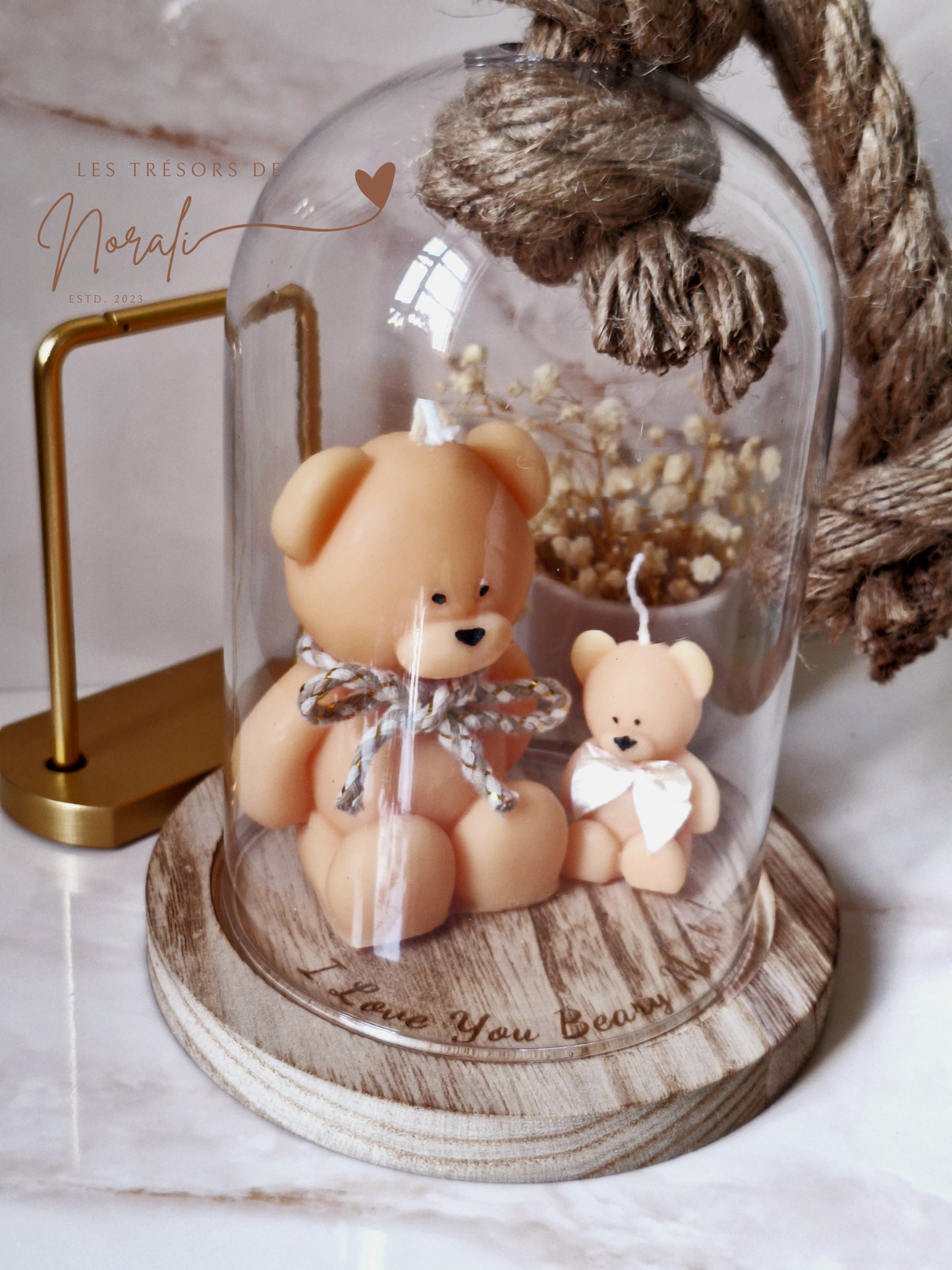 Cloche OURS Duo Peach