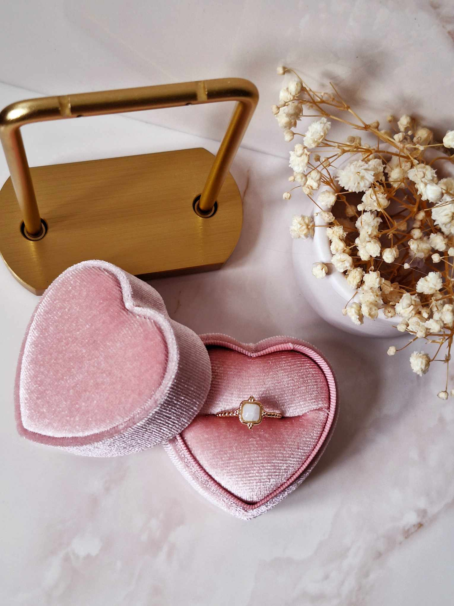 Bague JUTTA Blanc