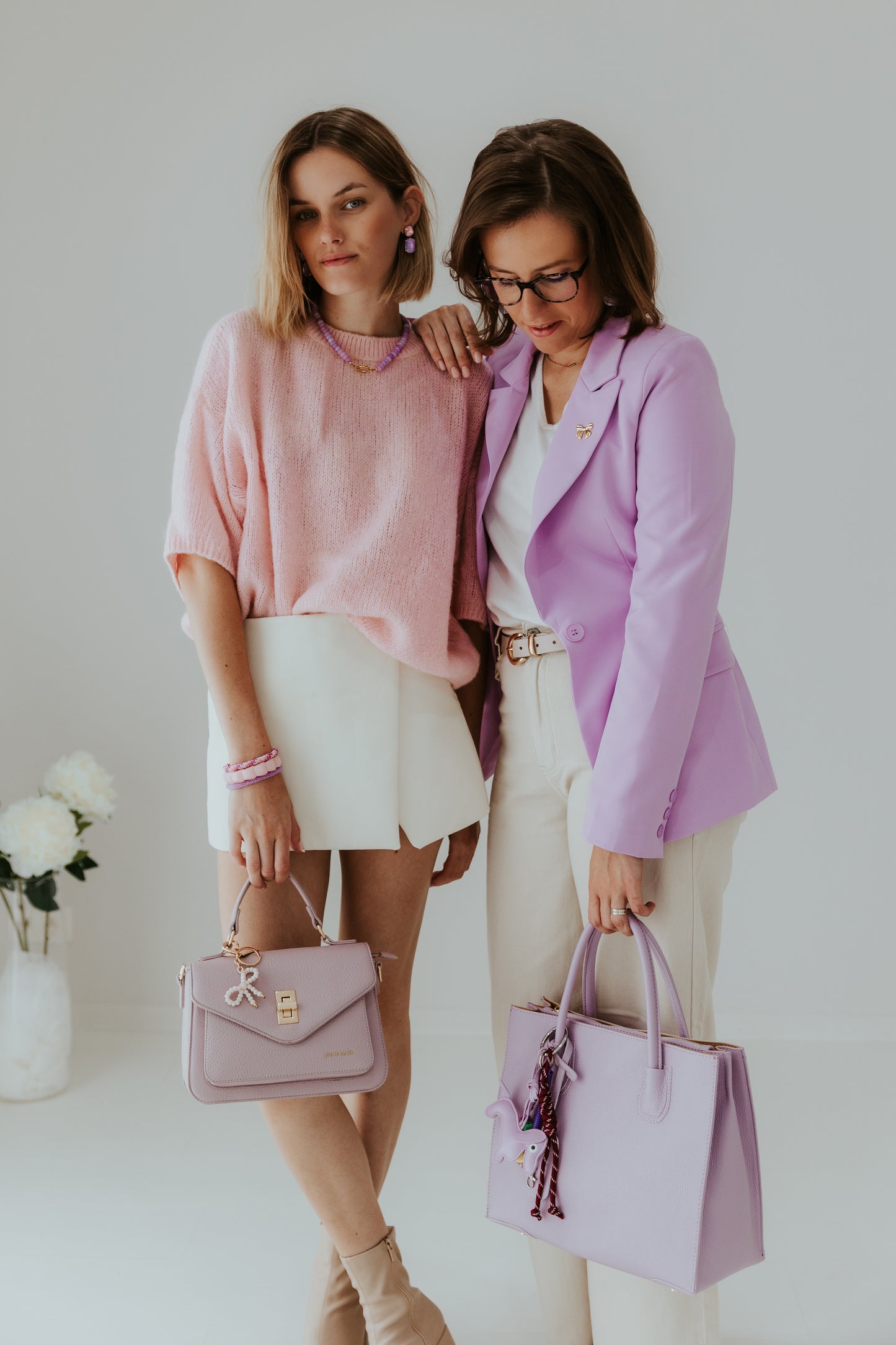 Handtas Carré Lilac