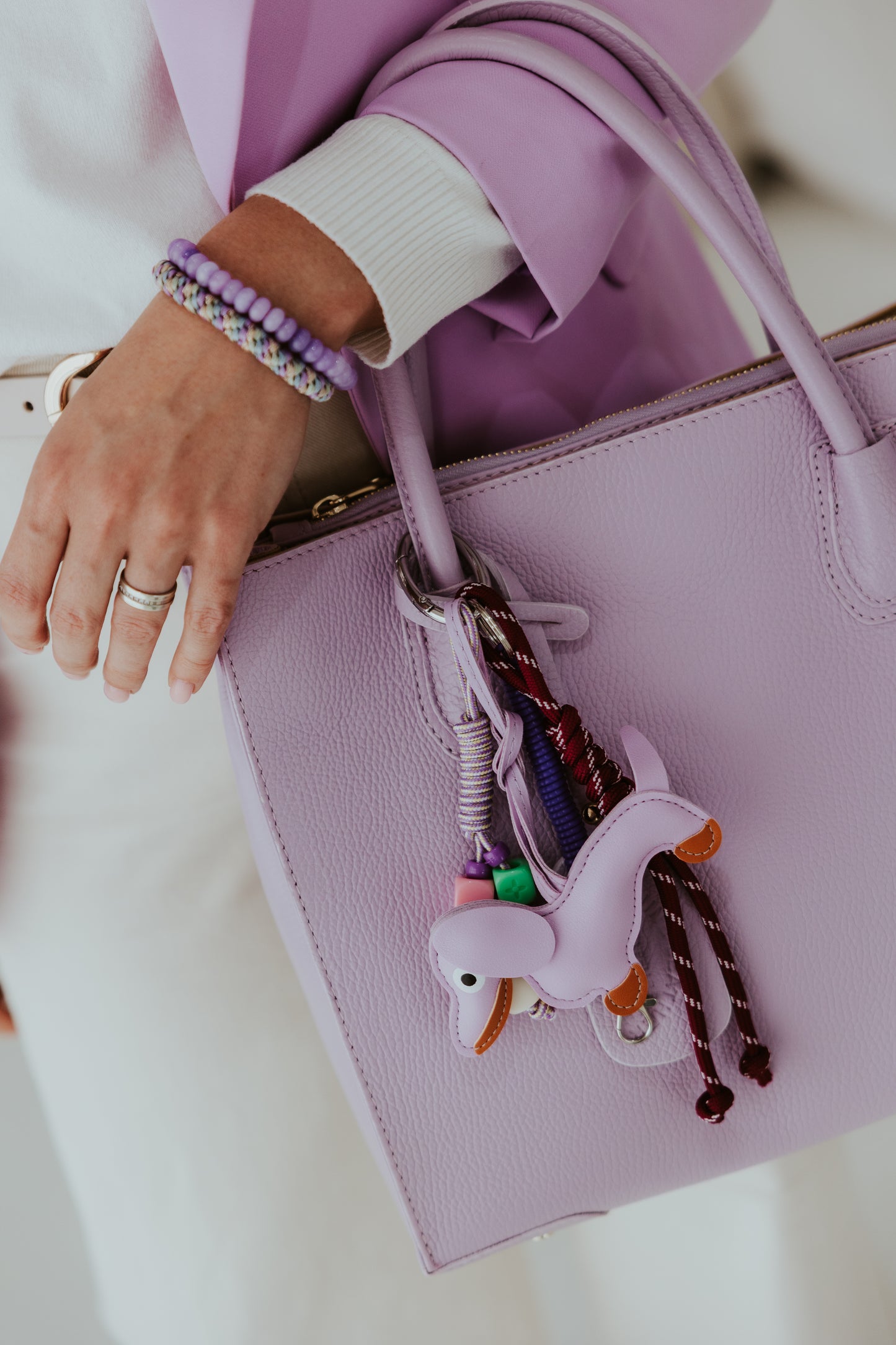 Handtas Carré Lilac