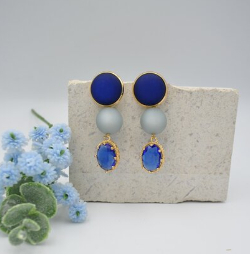 Bulles Brillantes Bleues