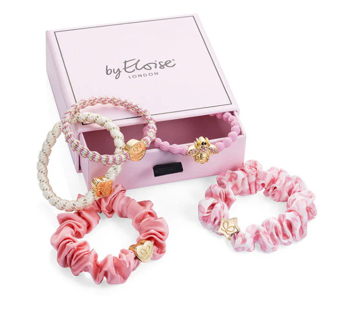 Heart Gold Soft Pink