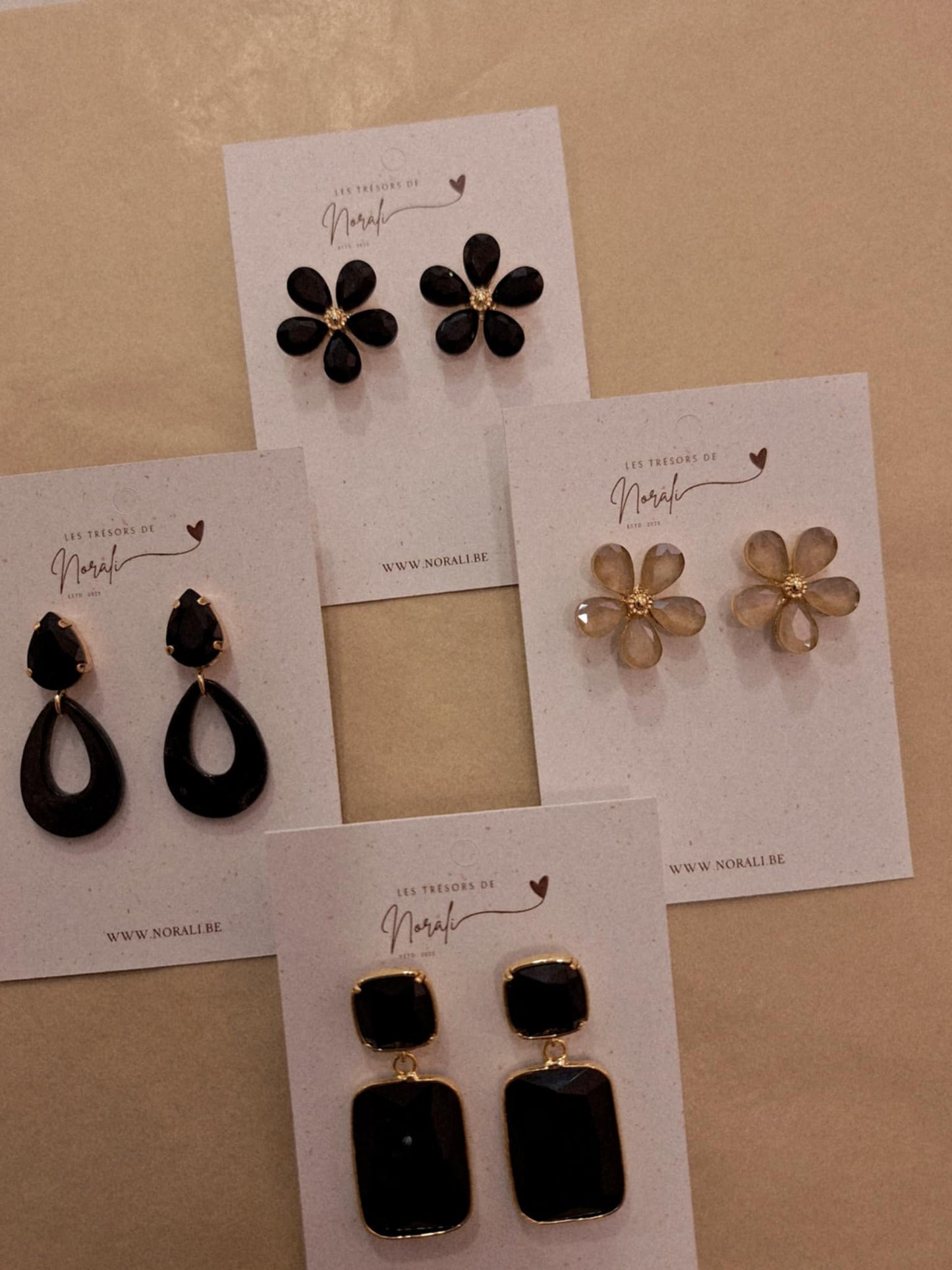 Oorbel Flower L (#Colors)