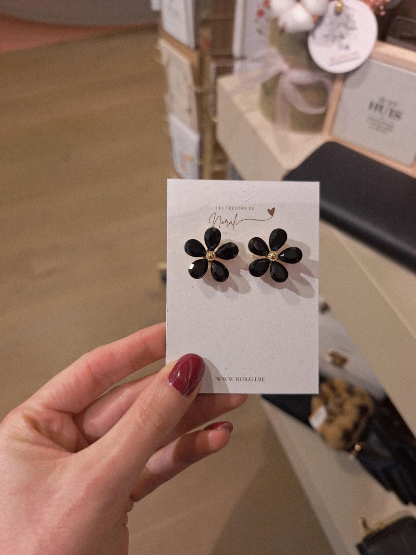 Oorbel Flower L (#Colors)