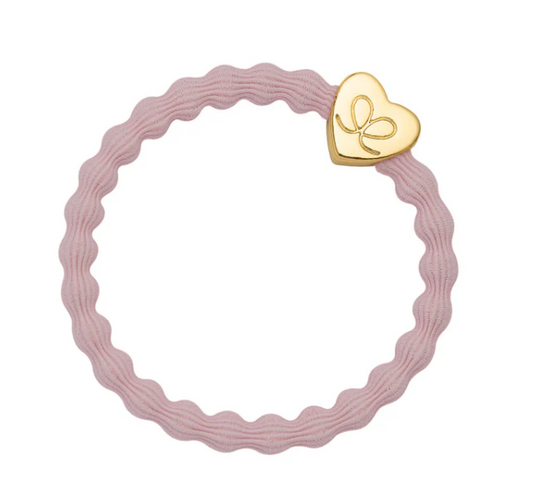 Heart Gold Soft Pink